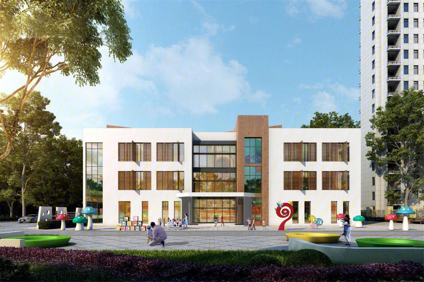 中建·澜溪苑项目园林绿化工程VR全景展示